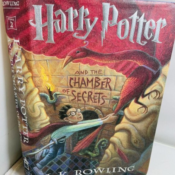 Harry Potter and the Chamber of Secrets Vintage Hardcover PRINT ERRORS & TYPOS - Picture 1 of 12